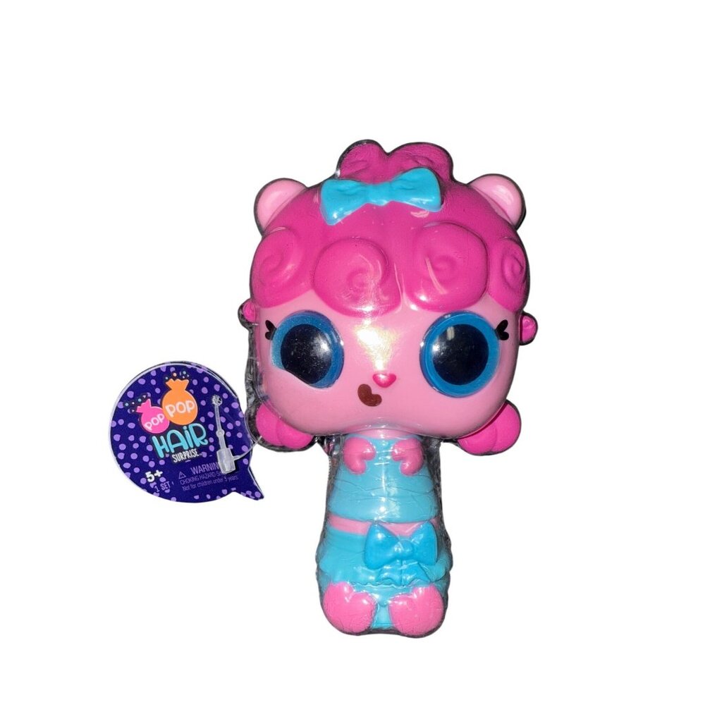 Pop Pop Hair Surprise Dolls & Accessories 3-In-1 Fun Toy With Wearable Hair Styl